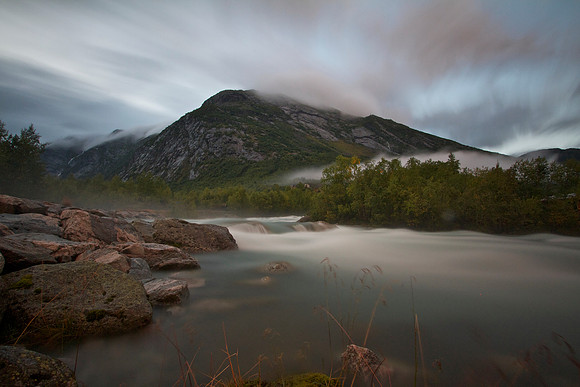 Nabij Nigardsbreen
