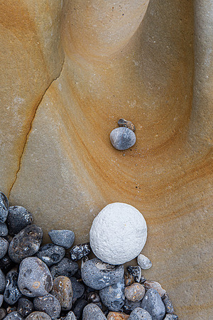 white stone